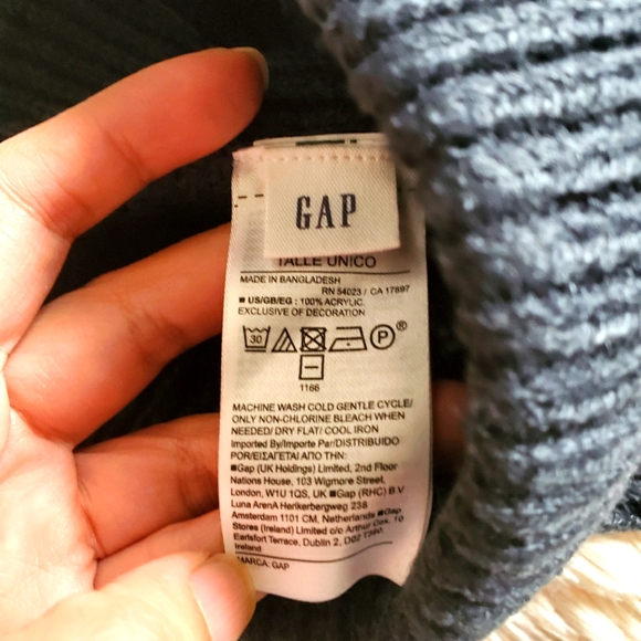 Plaid scarf & beanie hat set - Picture 5 of 5